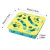 Cat Puzzle Toy Felt Indoor Hunting Play Mental Cat Toy Dispenser With Bell For Kitten Boredom Exercise Mealtime Living Room