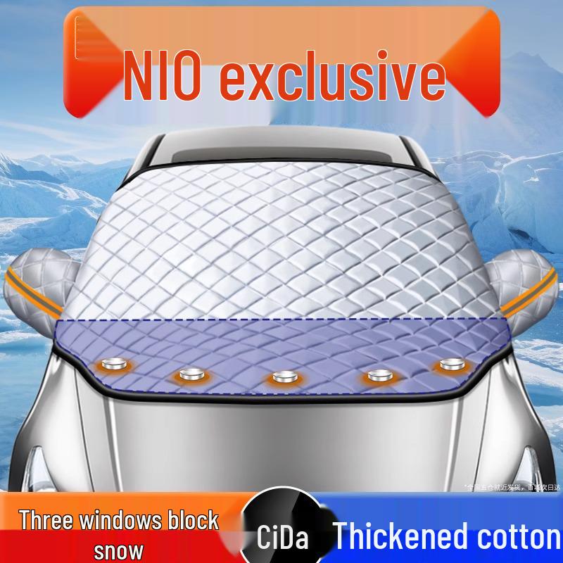 

Снегозащитный и морозостойкий чехол на лобовое стекло автомобиля NIO - Зимняя защита от замерзания NIO EC6