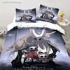 Nuovo Hollow Knight Moda Stampa Digitale 3D Set Biancheria da Letto Copripiumino Piumino Letto Singolo Piazza e Mezza Matrimoniale Queen Giovane Ragazza Ragazzi Regalo