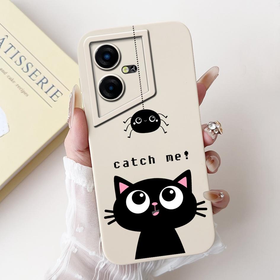 For Tecno Pova Neo Case LE6 LE6h Shockproof Cover Lovely Astronaut Liquid Silicone Bumper For Tecno Pova Neo 3 LH6n PovaNeo Etui