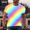 Fashion Vertigo Hypnotic 3d Printing T Shirt Men's Street Short Sleeve Hip-hop Style Cool T-shirt