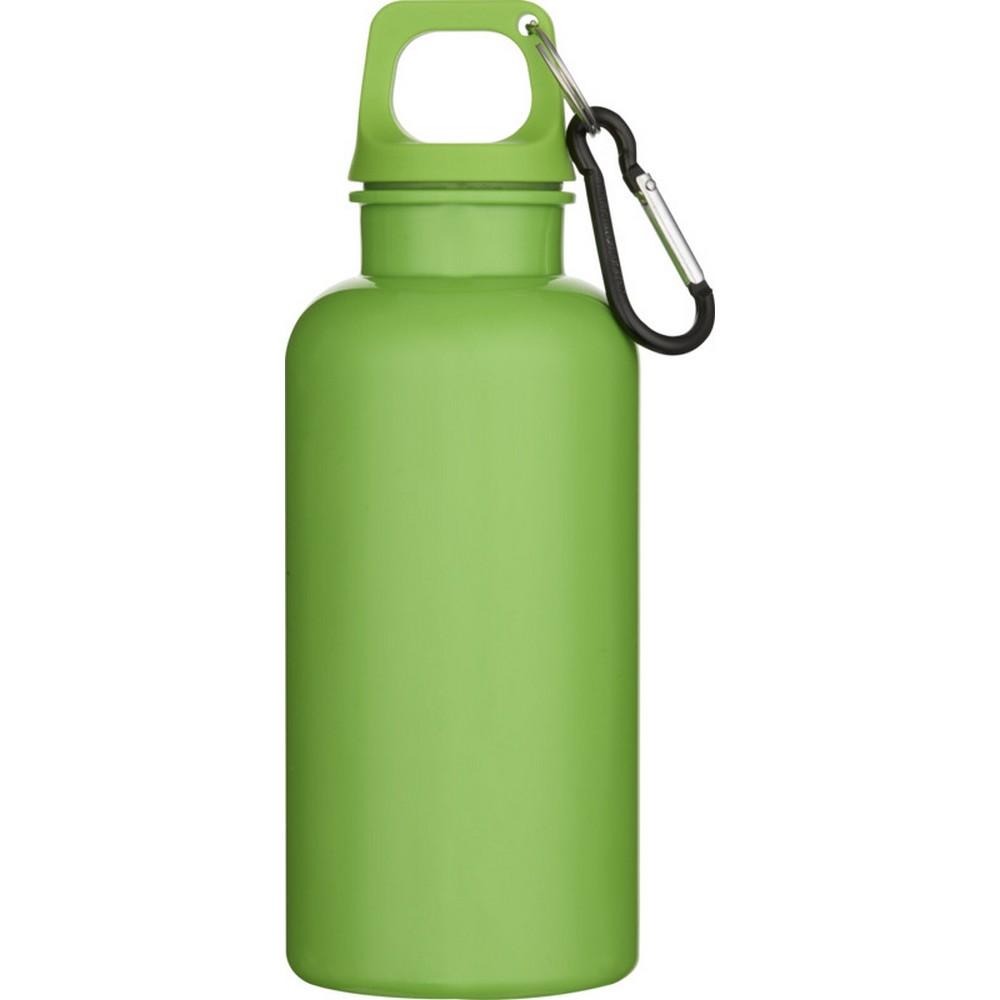 Floso Oregon Solid Recycled Plastic Carabiner Clip 400ml Water Bottle