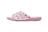 Pansy 9521 Floral Indoor Size Ivory Women's Hand-Knitted Shoes, Antibacterial, L,