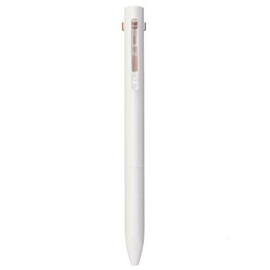 Muji Triangle Two-Color Ballpoint PenMechanical Pencil Body White Ink Black/Red 0.7mm Sharp 0.5mm Oil-Based