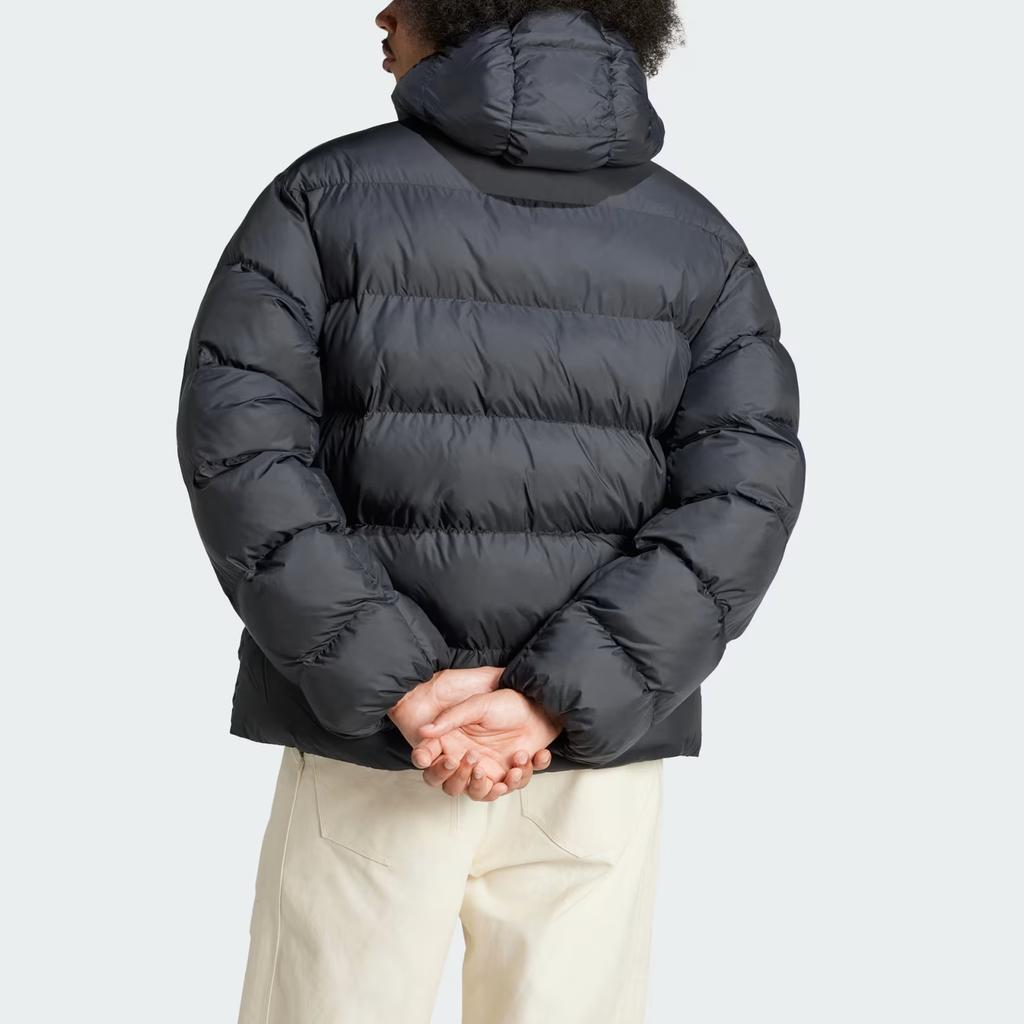 adidas Originals PUFFER Tonal Hooded Puffer Jacket Puffer Jacket Men's Black IY3396