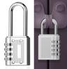 4 Digit Combination Lock Zinc Alloy Mechanical Number Password Hanging Lock for Storage Cabinet