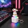 Clicker with Light Sound 1/2/3Pcs Screaming Goat Keyboard Fidget Toy Rechargeable Sheep Finger Toy Sound Animal Push Button Decompression