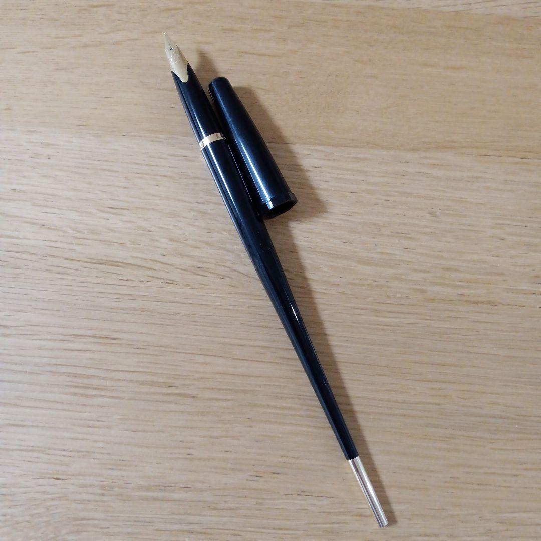 Pilot Fountain Pen Desk DPN-200-B-F Black Rare