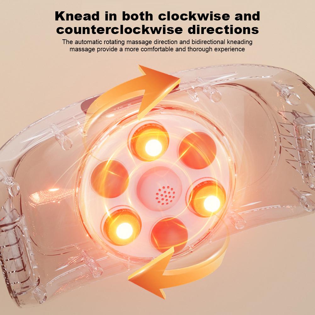 Electric Abdominal Massager Relieves Discomfort Stomach Massager 2 Level Belly Cellulite Massager Automatic for Flattening Belly