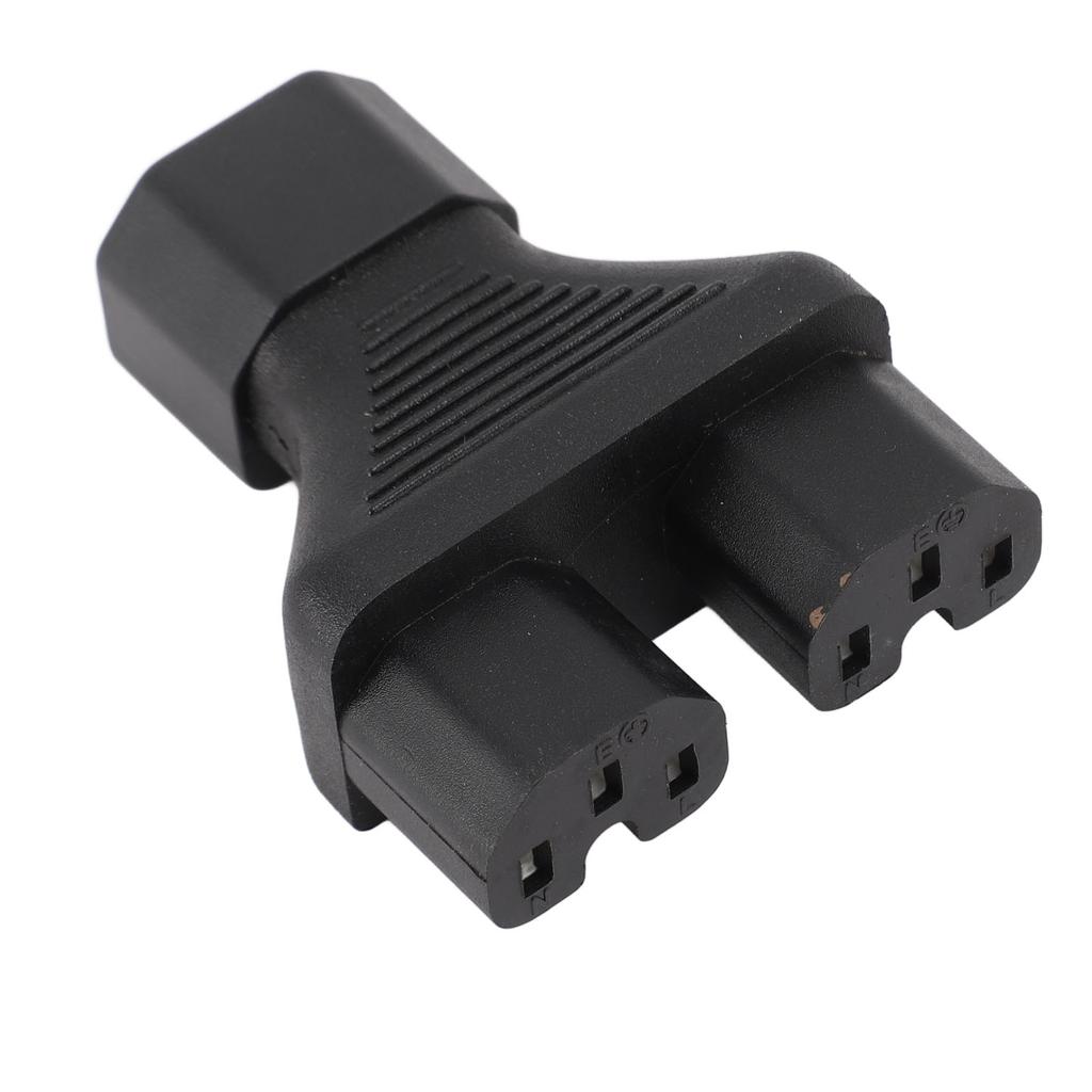 IEC320 C14 to C15 Power Adapter Professional Male To Female C14 to C15 Power Plug Adapter for Laptop Speaker Printer