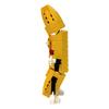 Gobricks Moc Funny Dancing Banana Building Block Creativity Action Dance Banana Fruit Interactive Assemble Toys Children Gift
