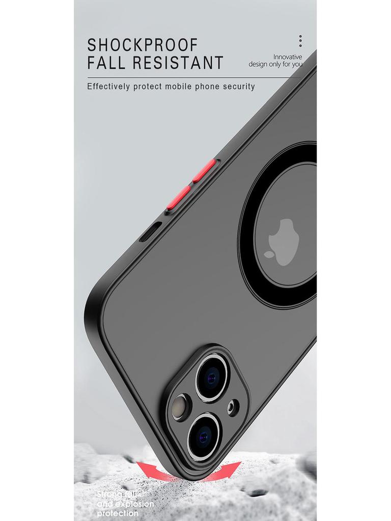 Magnetic Skin-Feel iPhone 15 Case: High-End Protection for iPhone 14 Pro Max, 13, 12, & 11