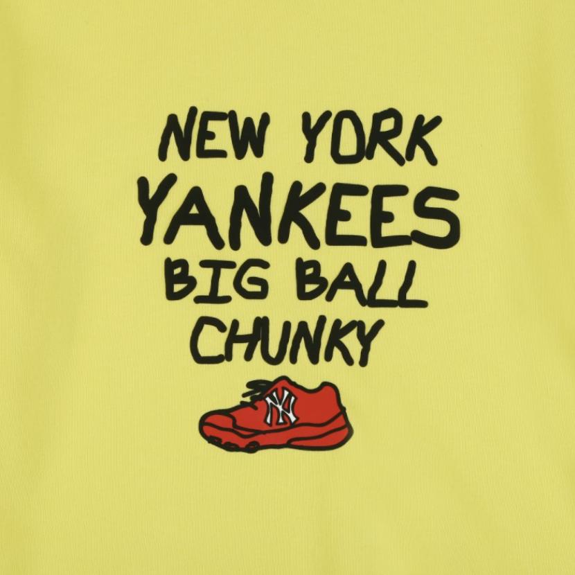 New MLB Sweatshirts Unisex Yellow 31MT06011-50Y