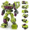 JINBAO 6 IN 1 New Devastator Toy Transformation KO G1 Robot Car Oversize 50CM Action Figure Excavator Hook Model Kid Adult Gift