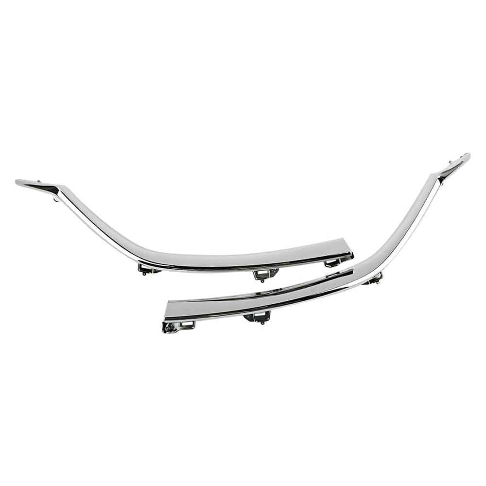 2PCS Front Grille Molding Chrome Trim Left & Right Side For Mazda 6 2014-2017 US