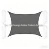 Dark Gray Triangle Sunshade Sail, Oxford Fabric, Outdoor Rain and Sun Protection for Courtyards and Gardens