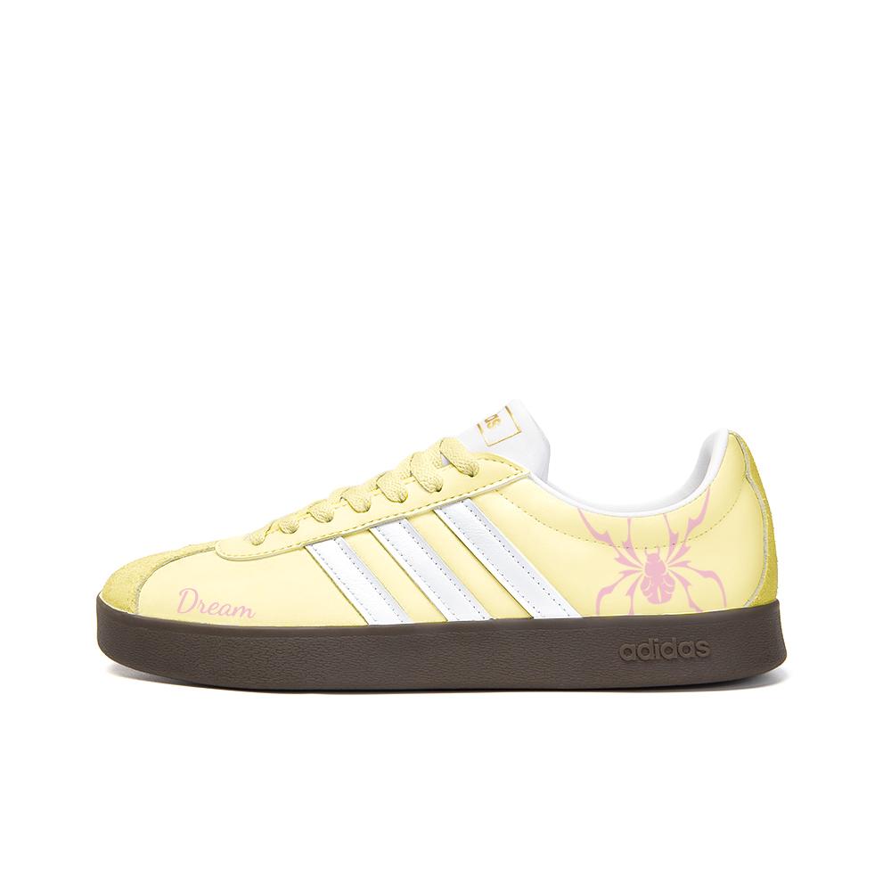 

Adidas Neo VL Court 2.0 Slip Resistant Abrasion Resistant Low top Skateboard Shoes Unisex Yellow Pink White ID6015(Team354- ) 44⅔