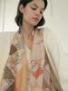 Square Pattern Silk Shawl Scarf Roman SL20FLNRM