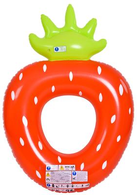 Jumbo Strawberry Float Ring 167 X 116 X 32 Cm