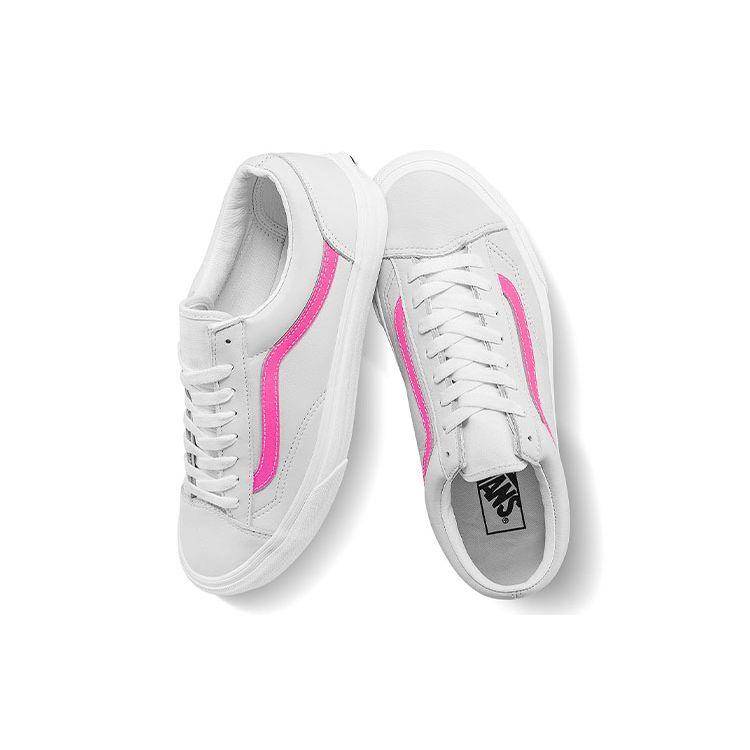 Vans Style 36 Leather Pop - Sugar Plum Unisex Sneakers Grey True-White VN0A54F6A6B