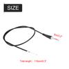 110cm Motorcycle Throttle Oil Cable Stainless Steel Straight Head Throttle Line For Pit Dirt Motor Trail Bike Motocross