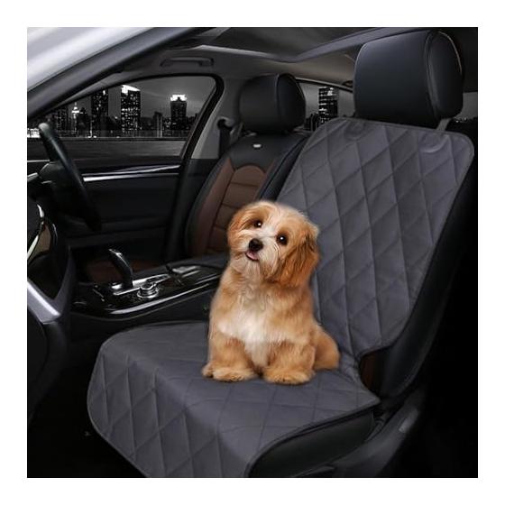 2-Piece Car Seat Cover, Car Seat, Waterproof, Protective Seat, Anti-Stain, Anti-Slip, Anti-Scratch Hook Included, Driver Seat, Passenger Seat, Rear