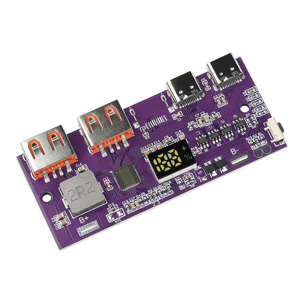22.5W Charging Treasure Motherboard Fast Charging Mobile Power Module DIY 3.7V Lithium Ternary Motherboard QC4+ PD3.0