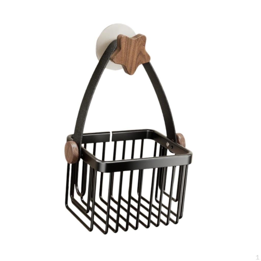 Hanging Kitchen Basket, Wall Mounted Decorative, Organizing Rustic Farmhouse Food Storage Fruit