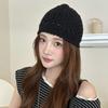 Hollow Out Crochet Pullover Hat Bohemian Style Weave Cap Sweet Knitted Beanies Hat  Girls