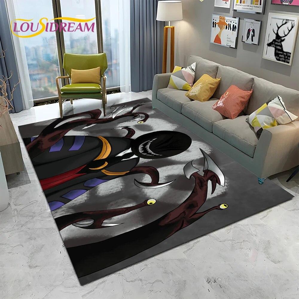 Cartoon Assassination Classroom Anime Carpet Rug for Home Living Room Bedroom Sofa Doormat Decor,kid Area Rug Non-slip Floor Mat