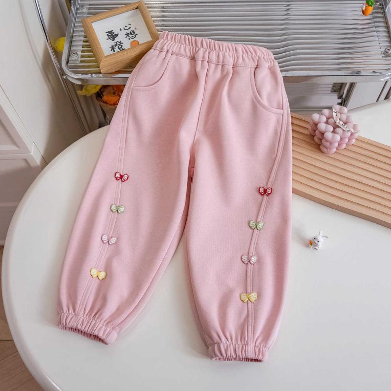 Girls Korean Casual Sweatpants for Spring Autumn Wear