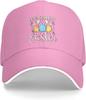Egg Cellent Easter Baseball Cap Polyester Print Casual Adjustable Baseball Hat for Adults