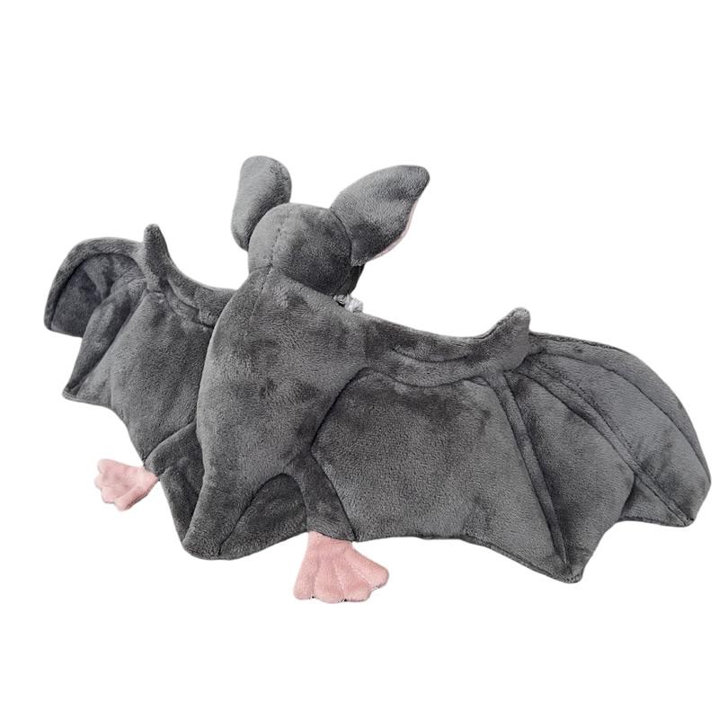 Hot 25cm Lovely Grey Bat Plush Toys Cute Soft Stuffed Home Room Decor Dolls For Kid Birthday Christmas Gift