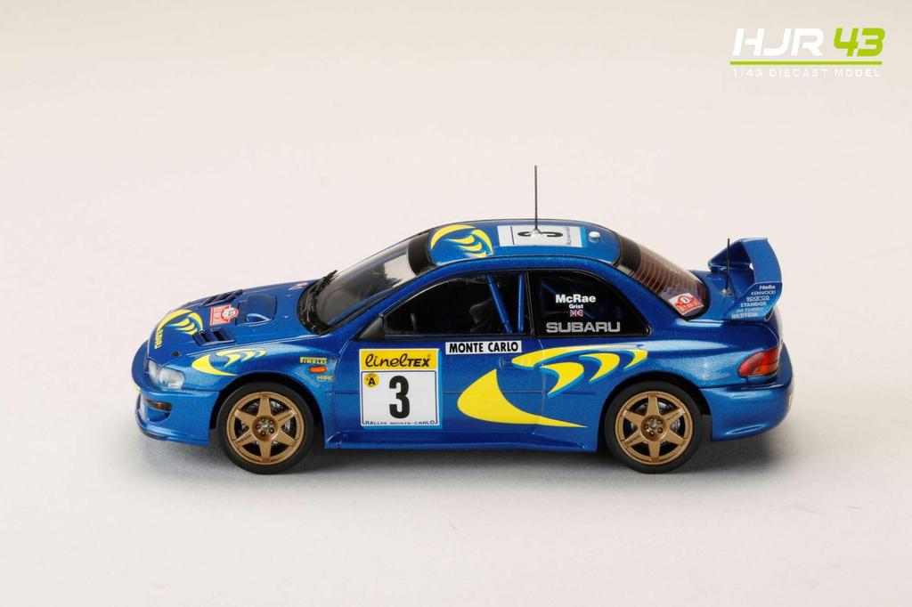 HJR43 Subaru Impreza Monte Carlo Finished Product 1/43 1997#3