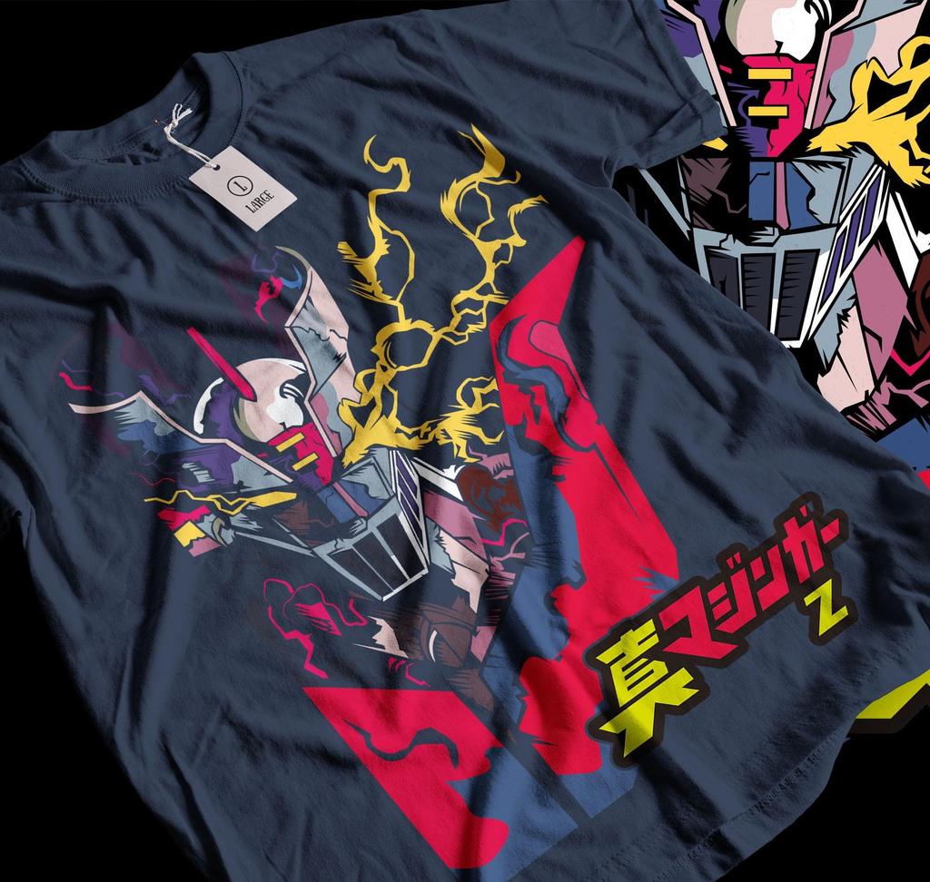 Mazinger Z T-Shirt Japan Style / Unisex / 100% Cotton.
