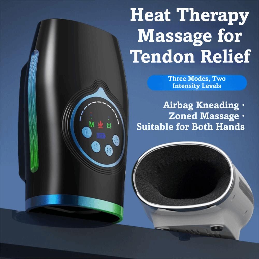 Multi-Function Heated Hand Massager Air Compression Massager for 3.7v/2000mAh Office Use
