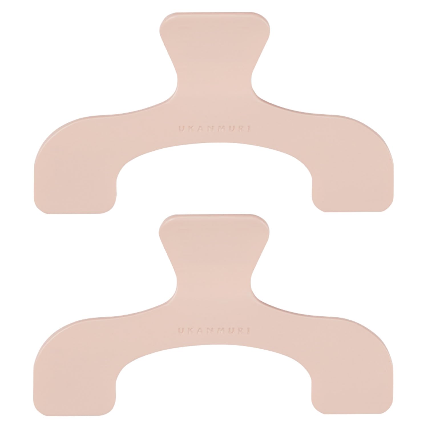 Sun-Star Stationery Ukanmuri Clips Set of 2 Peach Beige N3623335