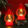 2026 Christmas Ornaments with Battery LED Lantern Light Santa Claus Merry Christmas Decorations for Home Xmas Navidad Noel Gift