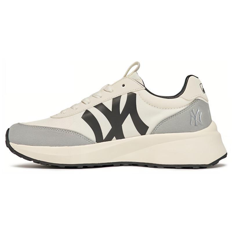 MLB Chunky Jogger Textile, Leather Cushioning Slip Resistant Abrasion Resistant Low top Chunky Sneakers Unisex Sneakers 3ASXX112N-5OWHS 36.5