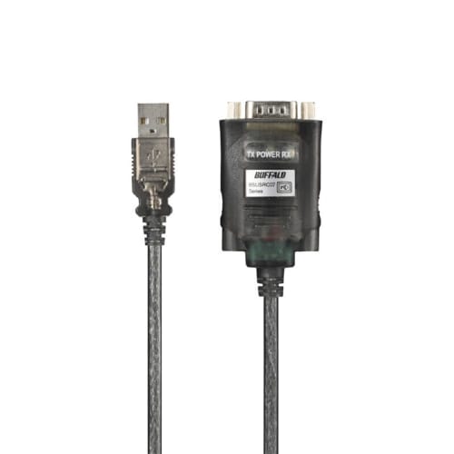 Buffalo BSUSRC0705BS USB serial conversion cable USB Type-A to D-Sub9 pin 0