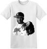 50 Cent Curtis James Jackson Hip Hop Rap Short Sleeve T-Shirt White