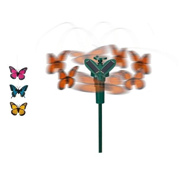 An Animated Solar Butterfly To Plant Floating Butterflies