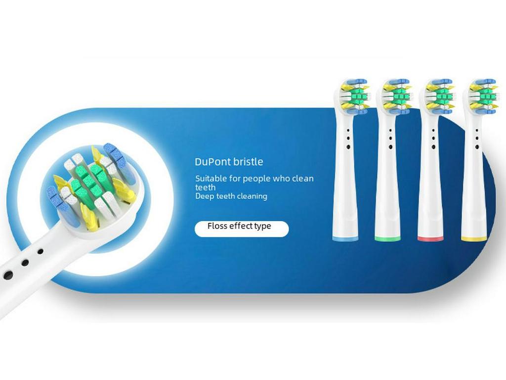 Têtes de brosse à dents électrique à poils souples compatibles pour Oral-B EB17