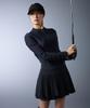 DESCENTE GOLF Acmt Women'S Shirred Mock Neck T-Shirt (Dq32Wftl9C)