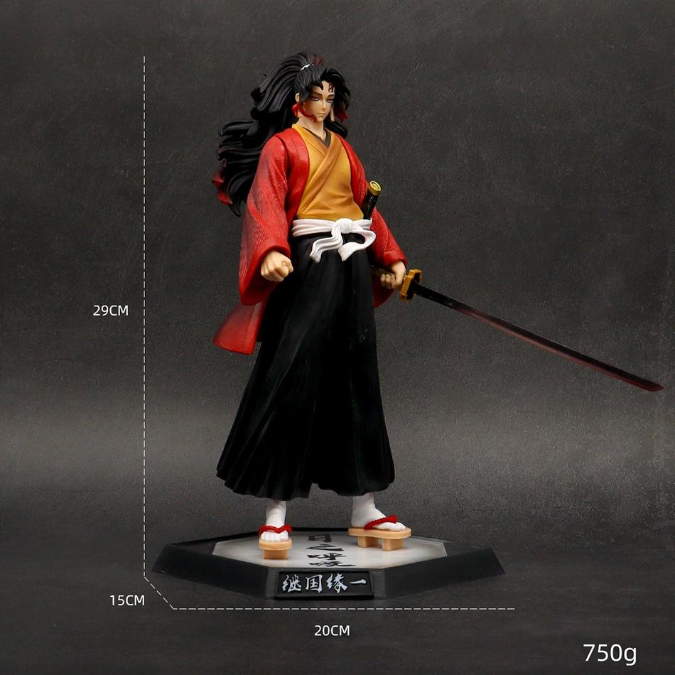 Anime Demon Slayer Kimetsu No Yaiba Figur Giyuutarou Daki Kokushibo Tsugikuni Yoriichi Douma Inosuke Actionfiguren Modell Spielzeug