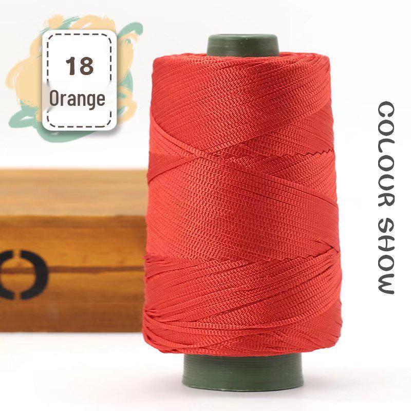 Lightweight Mercerized Cotton & Linen Thread for Hats, Shoes, Bags, Cushions. Perfect for Handmade Crafts with Upgraded Silk Line.