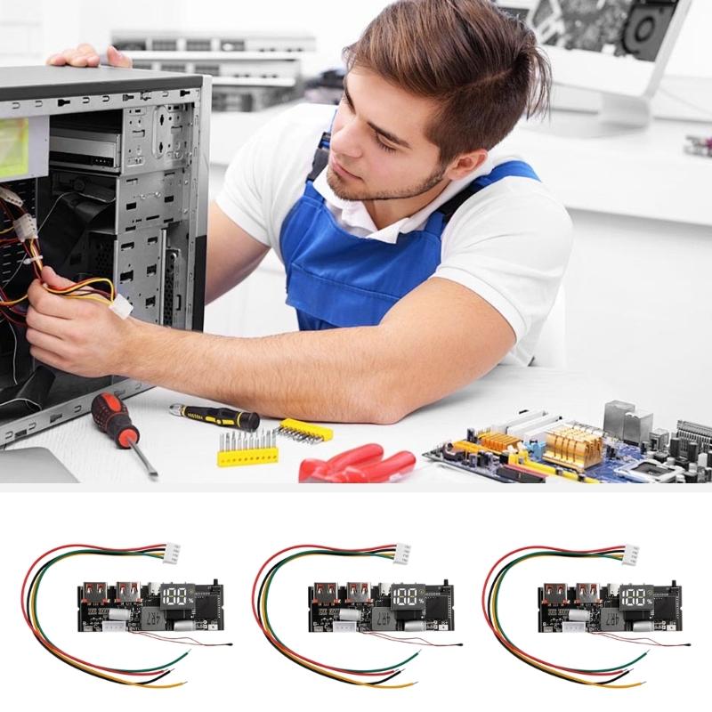 18650 Quick Charging Power Module Circuit Board Support Bidirectional Type C PD65W 100W Efficient Mobile Power Solution