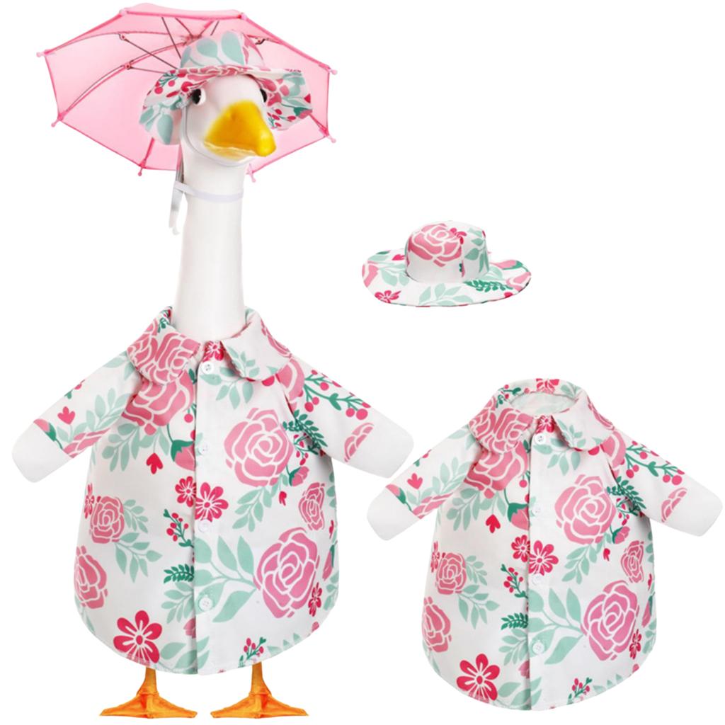 Porch Pet Dog Garden Ornaments Clothing Set