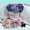 Flower Artificial Hydrangea Wedding Hotel Decoration Scene Ornaments Supplies