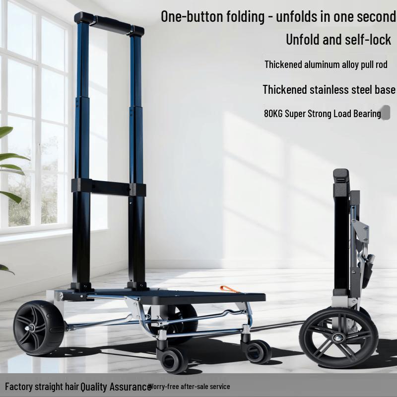 ChengYang S300 Folding Stainless Steel Shopping Cart